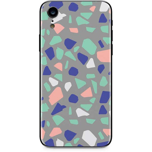 Cement Terrazzo iPhone XR Skin