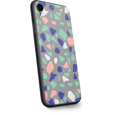 Cement Terrazzo iPhone XR Skin