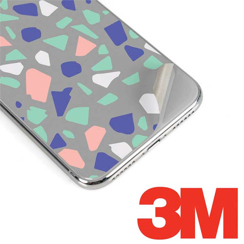 Cement Terrazzo iPhone XS Skin
