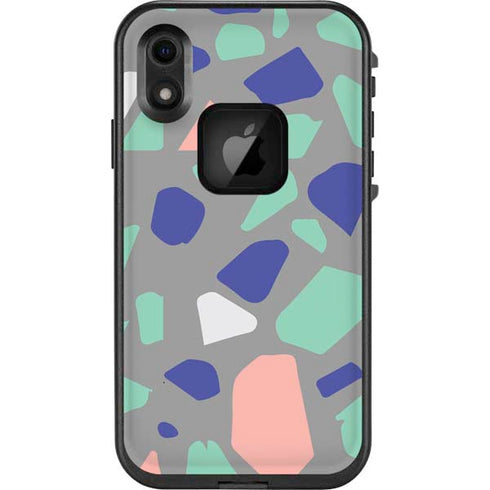 Cement Terrazzo LifeProof Fre iPhone Skin