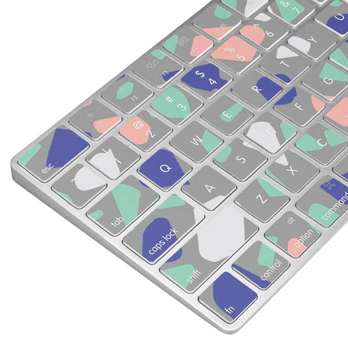 Cement Terrazzo Magic Keyboard Skin