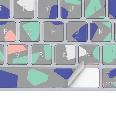 Cement Terrazzo Magic Keyboard Skin