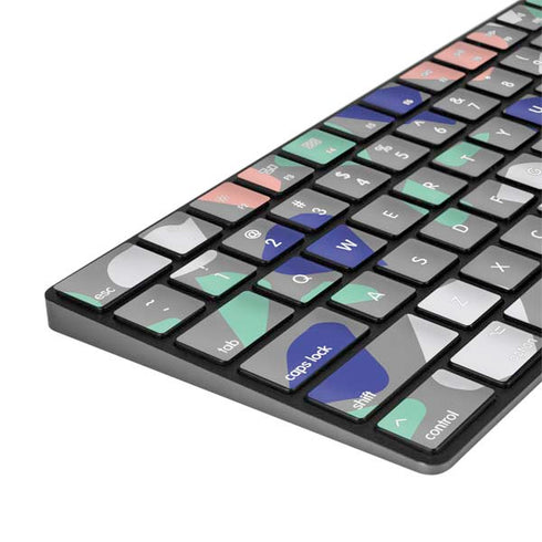 Cement Terrazzo Magic Keyboard with Numeric Keypad Skin