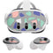 Cement Terrazzo Meta Quest 3 Skin