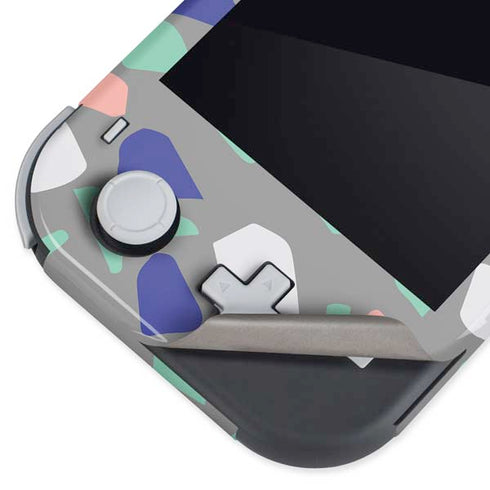 Cement Terrazzo Nintendo Switch Lite Skin