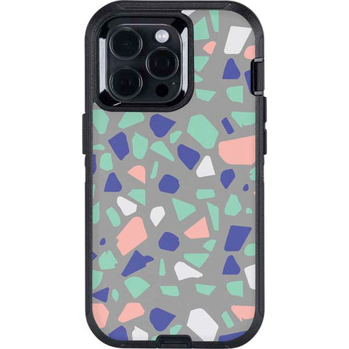 Cement Terrazzo Otterbox Defender iPhone Skin