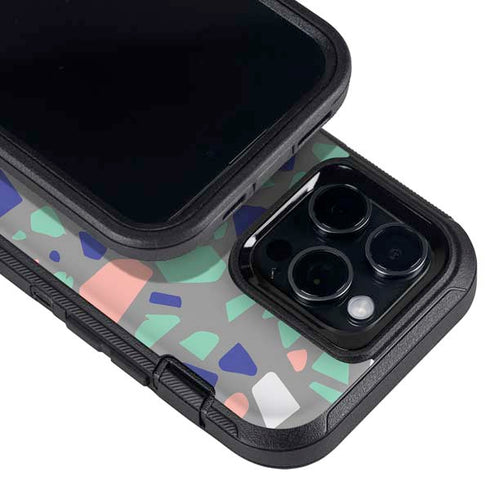 Cement Terrazzo Otterbox Defender iPhone Skin