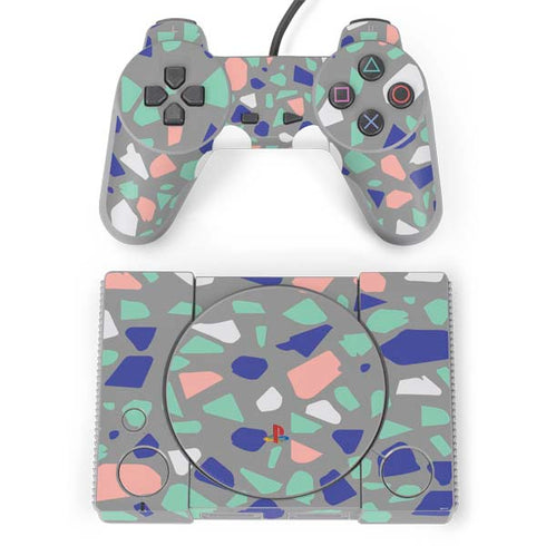 Cement Terrazzo PlayStation Classic Bundle Skin