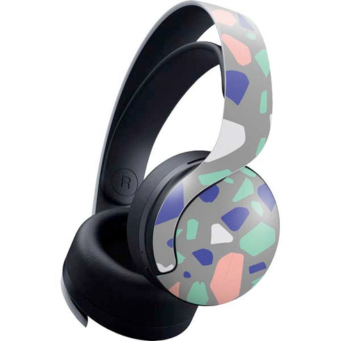 Cement Terrazzo PULSE 3D Wireless Headset for PS5 Skin