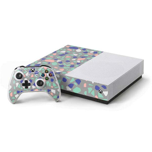 Cement Terrazzo Xbox One S All-Digital Edition Bundle Skin