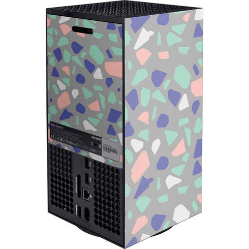 Cement Terrazzo Xbox Series X Console Skin