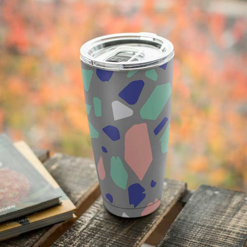 Cement Terrazzo Yeti 20oz Tumbler Skin