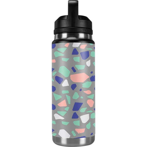 Cement Terrazzo YETI Rambler 26oz Bottle Skin