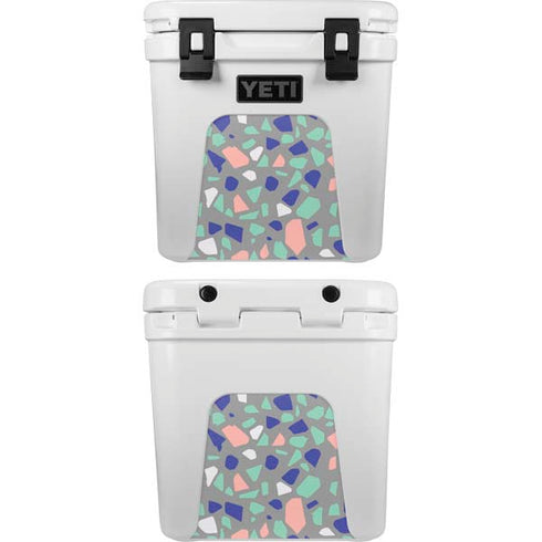 Cement Terrazzo YETI Roadie 24 Hard Cooler Skin