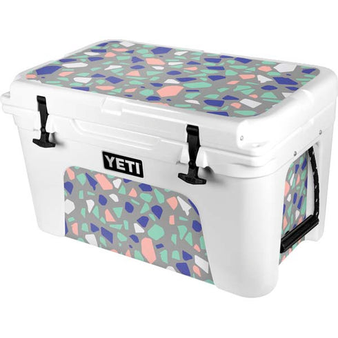 Cement Terrazzo YETI Tundra 45 Hard Cooler Skin