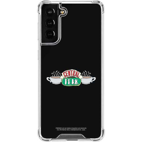 Warner Bros FRIENDS Central Perk Galaxy S21 FE Clear Case