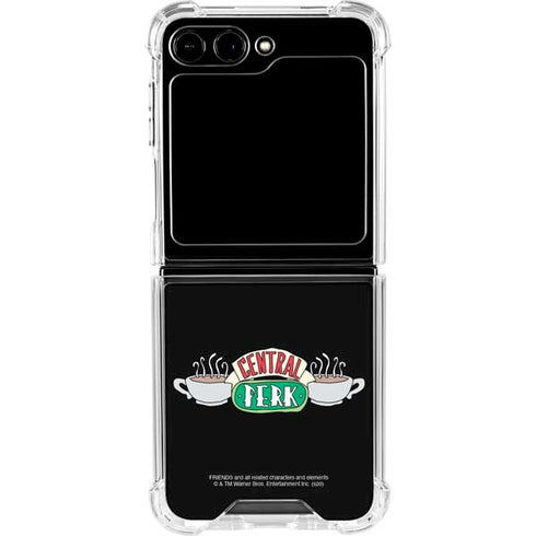 Warner Bros FRIENDS Central Perk Galaxy Z Flip5 5G Clear Case