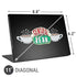 Warner Bros FRIENDS Central Perk Universal Laptop 11in (8.8 x 6.2in) Skin