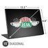 Warner Bros FRIENDS Central Perk Universal Laptop 15in (12.2 x 8.8in) Skin