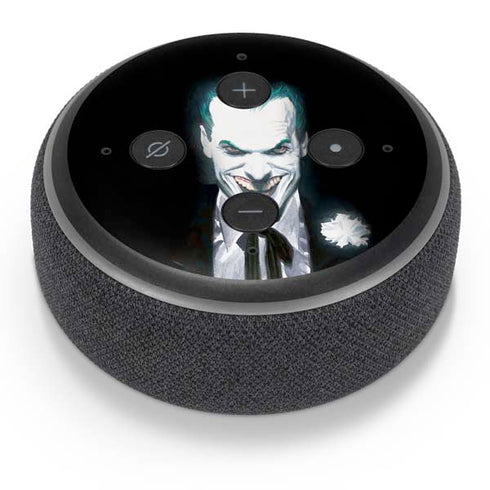 DC Comics The Joker Portrait by Alex Ross Amazon Echo Dot Skin