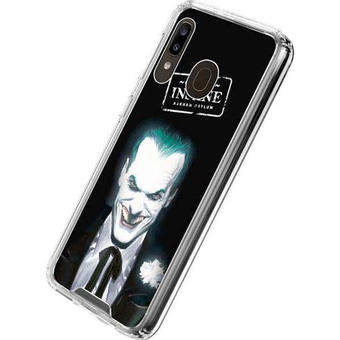 DC Comics The Joker Portrait by Alex Ross Galaxy A30 Clear Case