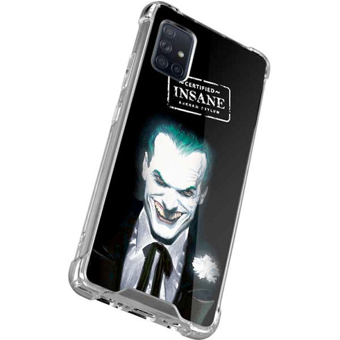 DC Comics The Joker Portrait by Alex Ross Galaxy A71 5G Clear Case