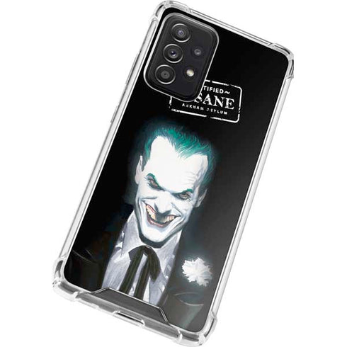 DC Comics The Joker Portrait by Alex Ross Galaxy A72 5G Clear Case