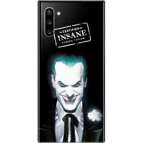 DC Comics The Joker Portrait by Alex Ross Galaxy Note 10 Skin