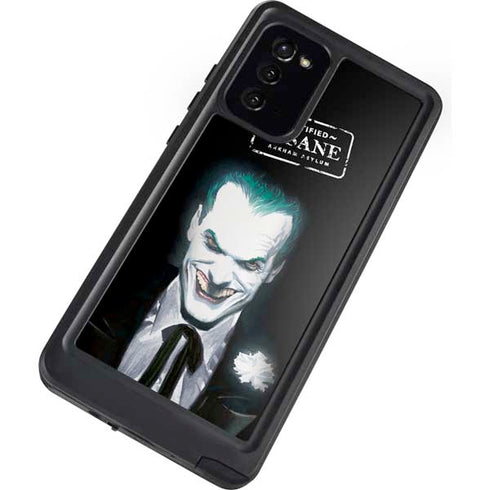DC Comics The Joker Portrait by Alex Ross Galaxy Note20 5G Waterproof Case