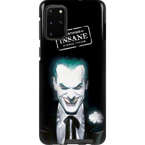 DC Comics The Joker Portrait by Alex Ross Galaxy S20 Plus Pro Case