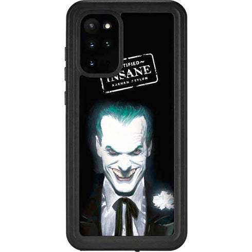 DC Comics The Joker Portrait by Alex Ross Galaxy S20 Plus Waterproof Case