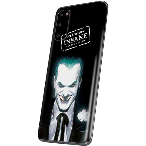 DC Comics The Joker Portrait by Alex Ross Galaxy S20 Skin