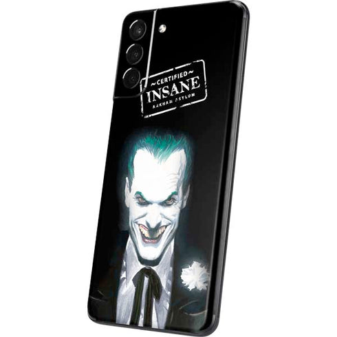 DC Comics The Joker Portrait by Alex Ross Galaxy S21 5G Skin
