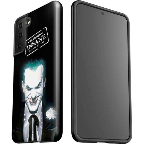 DC Comics The Joker Portrait by Alex Ross Galaxy S21 Plus 5G Pro Case