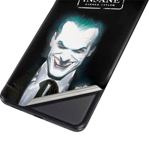 DC Comics The Joker Portrait by Alex Ross Galaxy S21 Plus 5G Skin