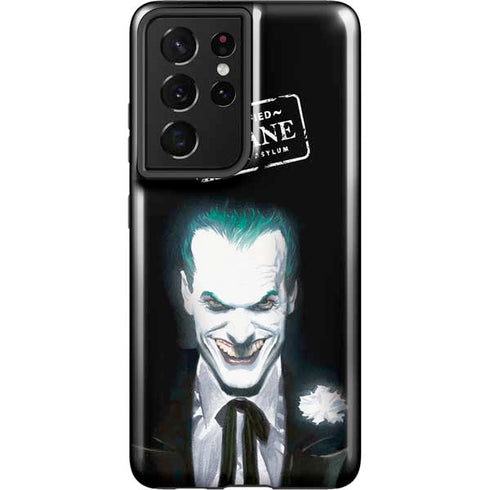 DC Comics The Joker Portrait by Alex Ross Galaxy S21 Ultra 5G Pro Case
