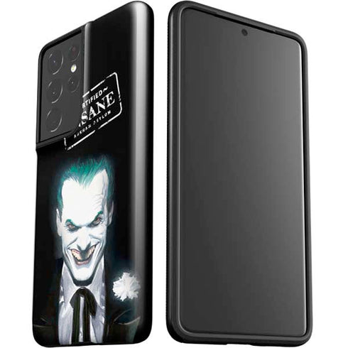 DC Comics The Joker Portrait by Alex Ross Galaxy S21 Ultra 5G Pro Case