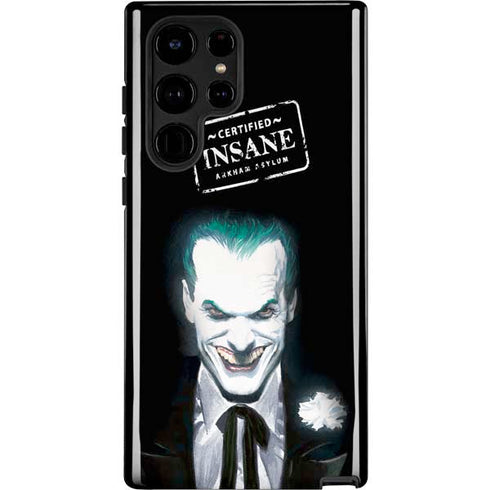 DC Comics The Joker Portrait by Alex Ross Galaxy S22 Ultra Pro Case