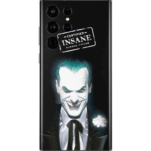 DC Comics The Joker Portrait by Alex Ross Galaxy S22 Ultra Skin