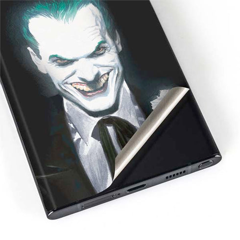 DC Comics The Joker Portrait by Alex Ross Galaxy S22 Ultra Skin