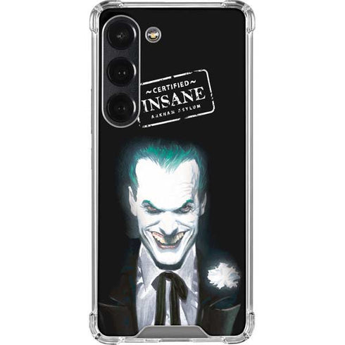 DC Comics The Joker Portrait by Alex Ross Galaxy S23 Clear Case
