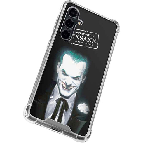 DC Comics The Joker Portrait by Alex Ross Galaxy S23 FE Clear Case