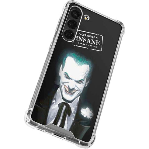 DC Comics The Joker Portrait by Alex Ross Galaxy S23 Plus Clear Case