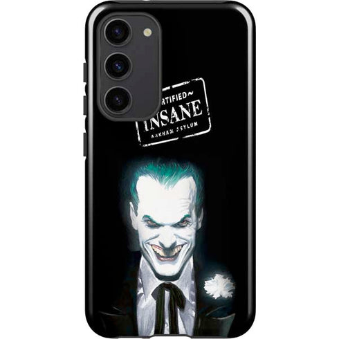 DC Comics The Joker Portrait by Alex Ross Galaxy S23 Plus Pro Case