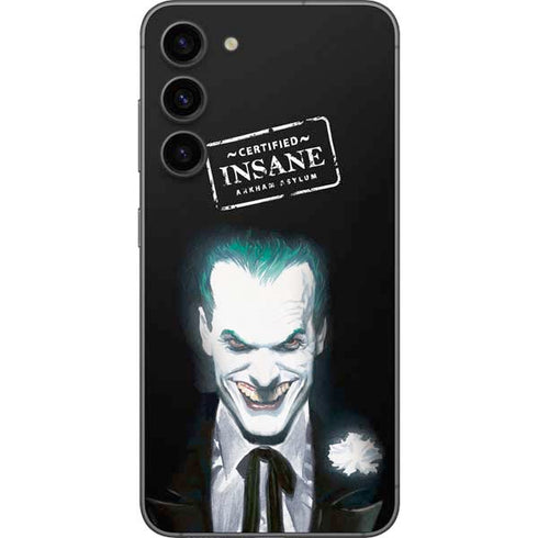 DC Comics The Joker Portrait by Alex Ross Galaxy S23 Plus Skin