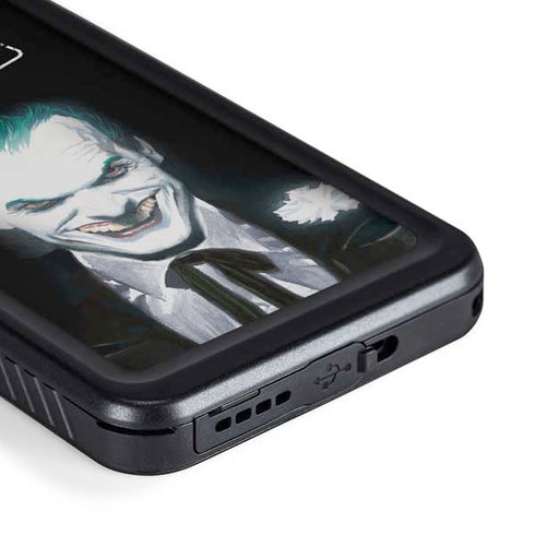 DC Comics The Joker Portrait by Alex Ross Galaxy S23 Plus Waterproof Case