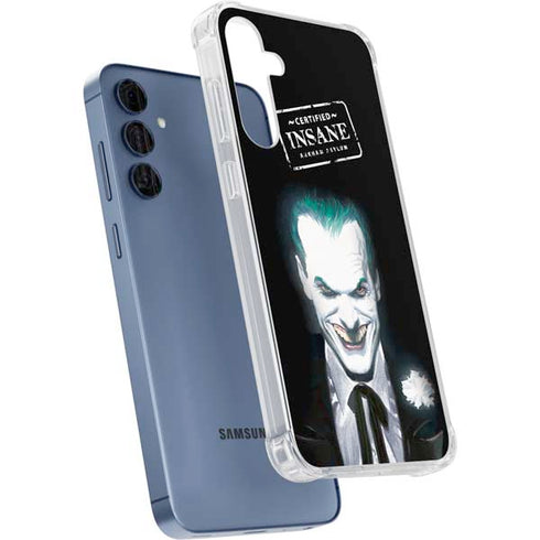 DC Comics The Joker Portrait by Alex Ross Galaxy S24 Clear Case