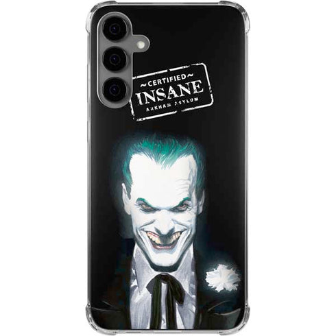 DC Comics The Joker Portrait by Alex Ross Galaxy S24 Plus Clear Case