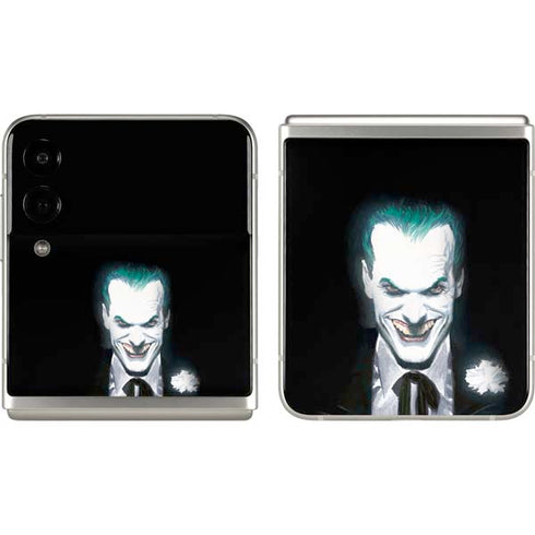 DC Comics The Joker Portrait by Alex Ross Galaxy Z Flip3 5G Skin