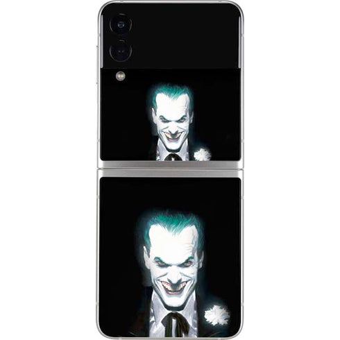 DC Comics The Joker Portrait by Alex Ross Galaxy Z Flip3 5G Skin